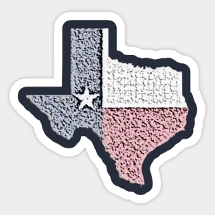 TEXAS State Sticker